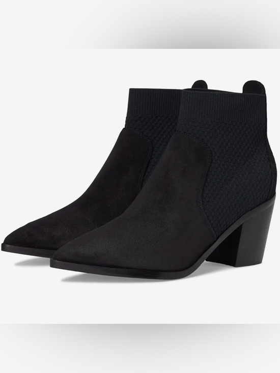 Cole Haan Shoes - Cole Haan Maggie Black Textured suede Ankle Booties Sz 8.5